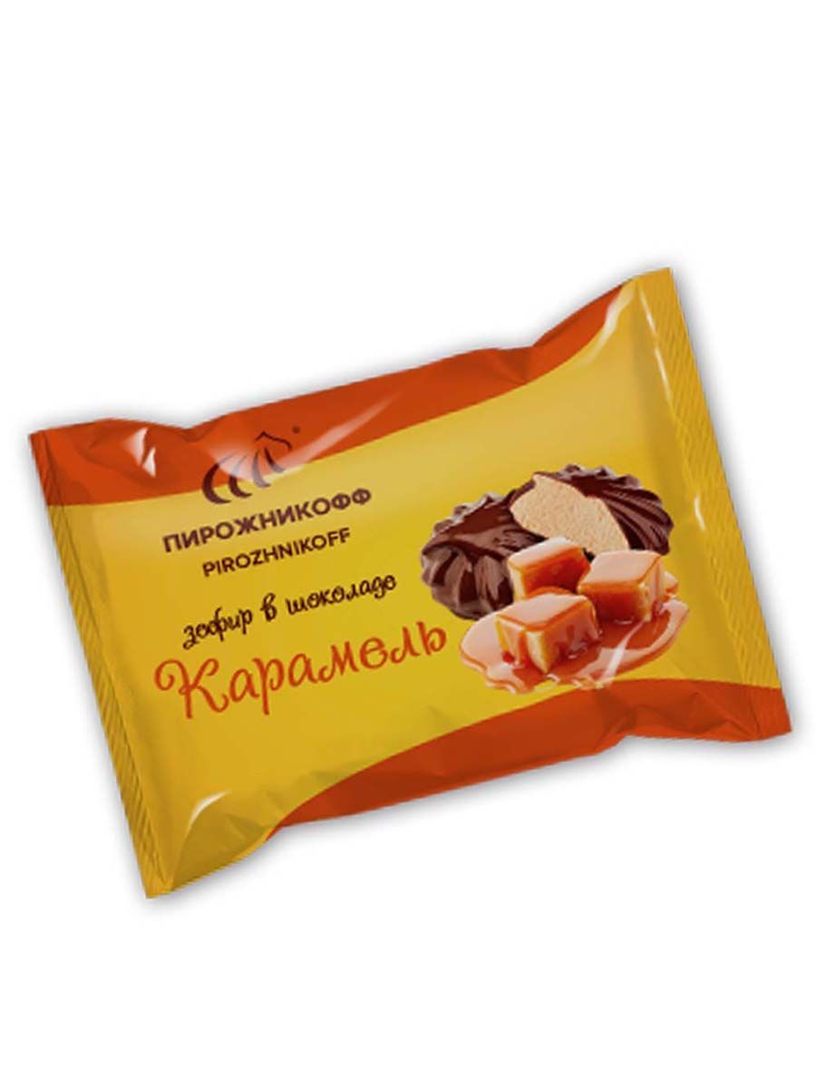 Зефир "Карамель в шоколаде" (упаковка телевизор 2 кг)